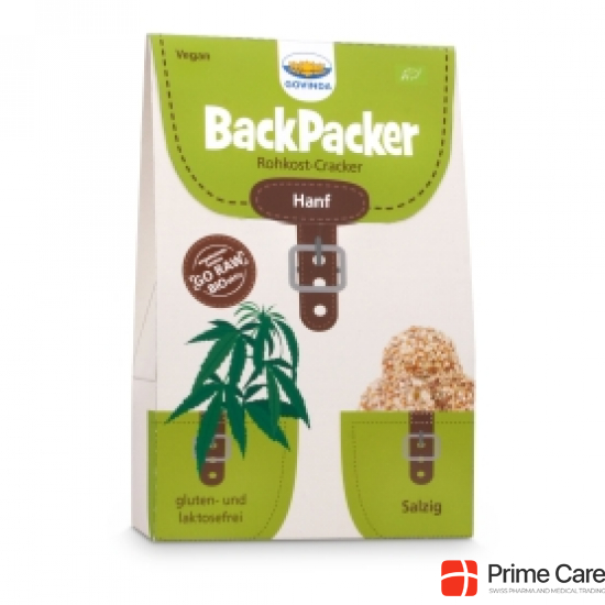 Govinda Backpacker Rohkost-Cookie Hanf Bio 80g buy online