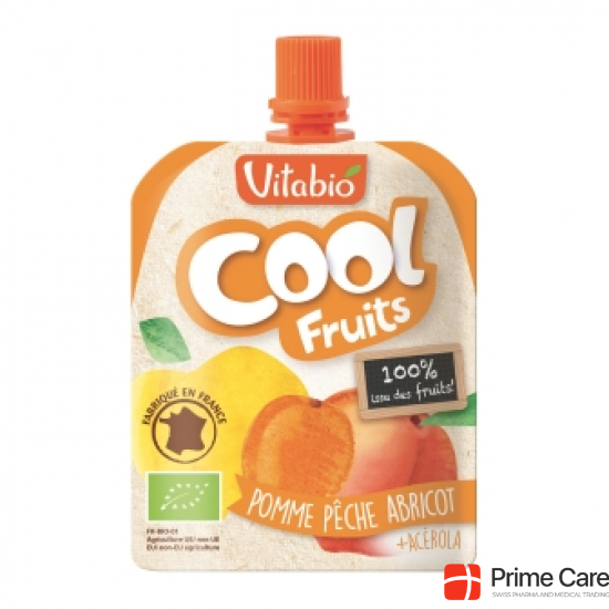 Vitabio Frucht Snack Apfel Pfir Apr Bio 90g buy online