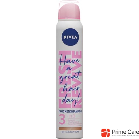 Nivea Trockenshampoo Bruenett Mittl Haartoene 200 buy online