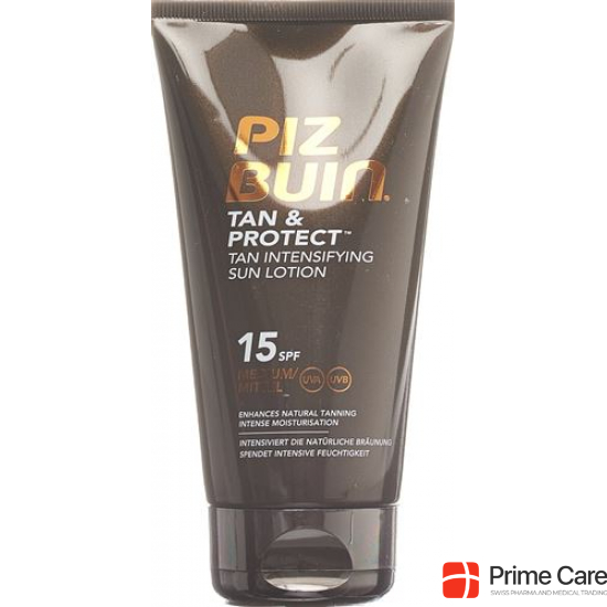 Piz Buin Tan & Protect Sun Lotion SPF 15 Tube 150ml buy online