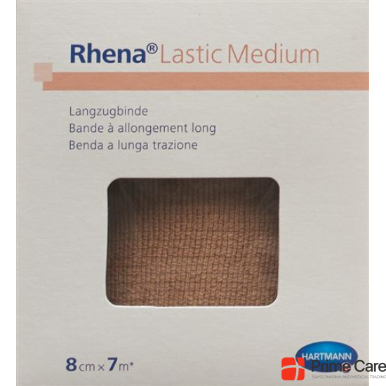 Rhena Lastic Medium 8cmx7m Hautfarbig 10 Stück buy online