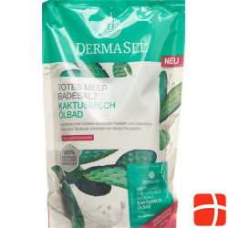 DermaSel Badesalz Kaktusmilch Beutel 400g