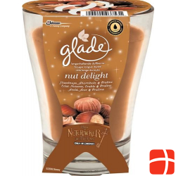 Glade Premium Duftkerze Nut Delight 224g