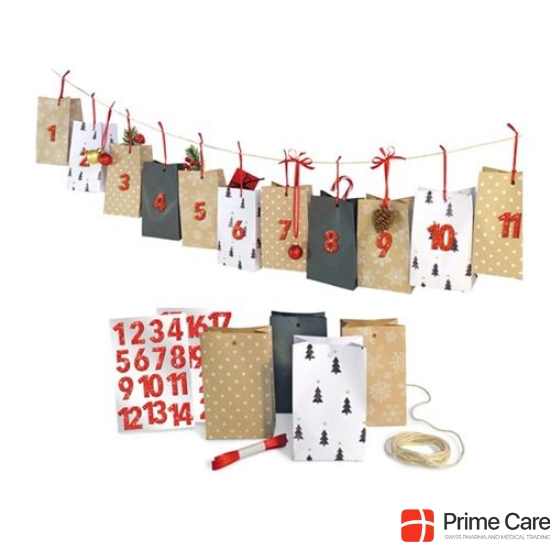 Herboristeria Adventskalender-Set Schwa-weiss-gold buy online