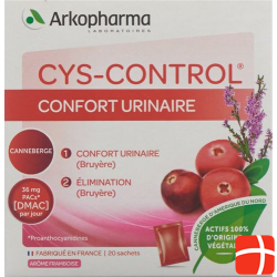 Cys-control Cranberry & Heidekraut Pulver 20 Beutel 4g