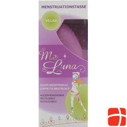 Me Luna Menstrual Cup Soft M Ball Pink