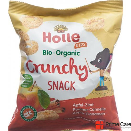 Holle Crunchy Snack Apple Cinnamon 25g buy online