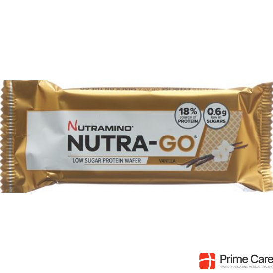 Nutramino Nutra-go Protein Wafer Vanilla 39g buy online