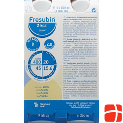 Fresubin 2 Kcal Drink Vanille Neu 4 Flatcap 200ml