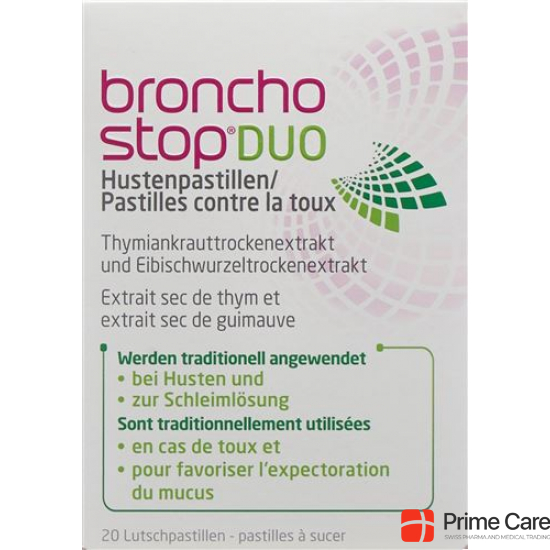Bronchostop Duo Hustenpastillen 40 Stück buy online