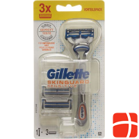 Gillette Skinguard Sensitive razor with 3 blades limited