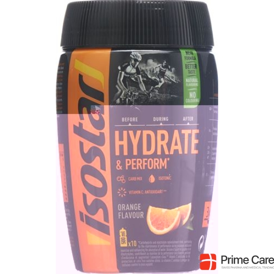 Isostar HYDRATE & PERFORM PLV Orange 800 g buy online