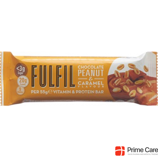 Fulfil Riegel Peanut & Caramel 55g buy online