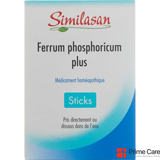 Similasan Ferrum Phos Plus Sticks Globuli Beutel 15 Stück buy online