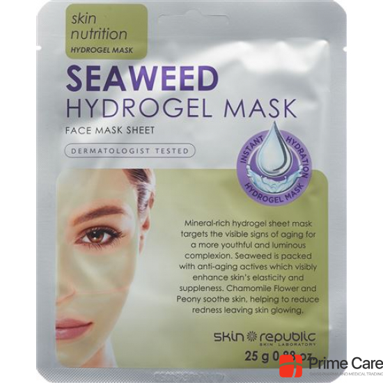 Skin Republic Seaweed Hydrogel Face Mask Sheet buy online