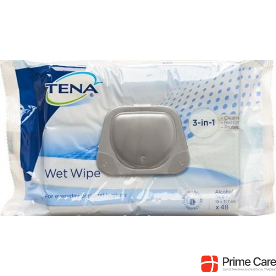 Tena Wet Wipes 12 Karton 48 Stück buy online