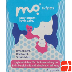 Mo Foam Intimhygiene Wipes 10 Stück