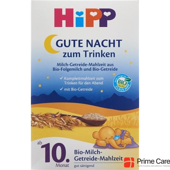 Hipp Gute Nacht Mahlzeit Milch-Getreide 500g buy online