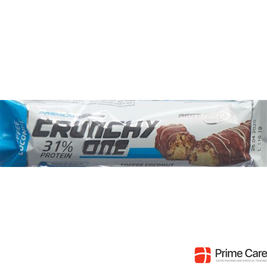 Best Body Crunchy One Bar Toffee Coconut 51g buy online
