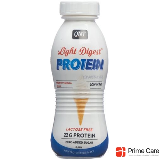 Qnt Light Digest Prot Shake Lact Fr Vanilla 310ml buy online