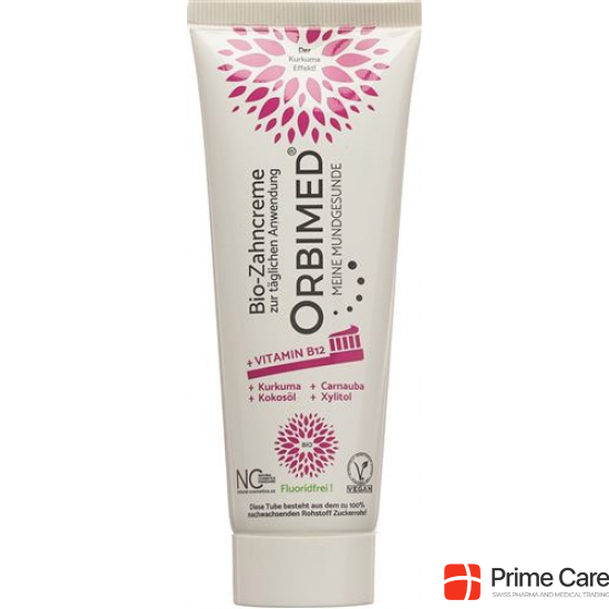 Orbimed Zahncreme M Vitamin B12 Fluoridfrei 75ml buy online