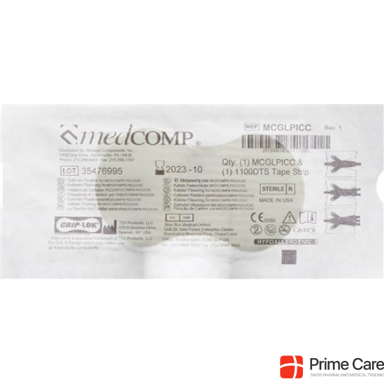 Grip-lok Catheter Securem Medcomp Picc/cvc buy online