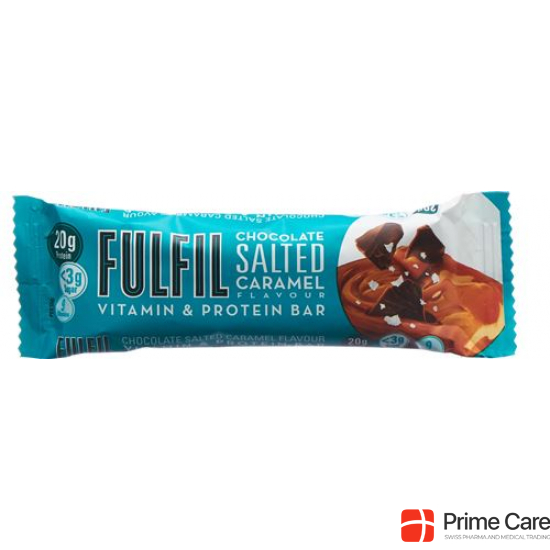 Fulfil Vitamin&prot Rieg Choc Salted Caramel 55g buy online