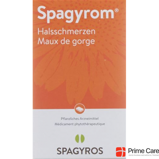 Spagyrom Halsschmerzen Lutschtabletten 22 Stück buy online