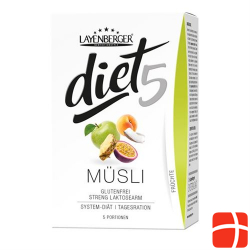 Layenberger Diet5 Muesli Früchte 5x 45g