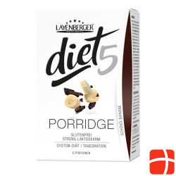 Layenberger Diet5 Porridge Schoko-Banane 5x 50g