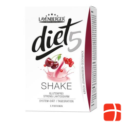 Layenberger Diet5 Shake Kirsch-Johannisb 5x 47g