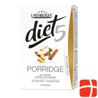 Layenberger Diet5 Porridge Apfel-ingw-zi 5x 50g