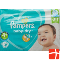Pampers Baby Dry Grösse 4+ 10-15kg Maxi Pl Sparp 42 Stück