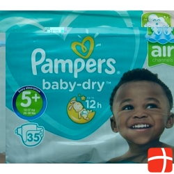 Pampers Baby Dry Gr5 + 12-17kg Junior Plus Savings Pack 36 pcs