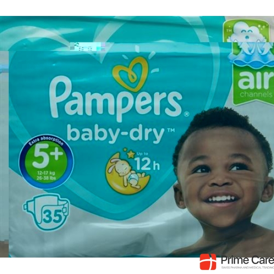 Pampers Baby Dry Gr5 + 12-17kg Junior Plus Savings Pack 36 pcs