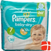 Pampers Baby Dry Grösse 7 15+kg Ex Lar Spar Neu 31 Stück
