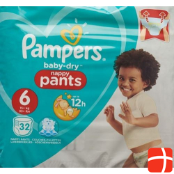Pampers Baby Dry Pants Grösse 6 15+kg Ex La Spa 33 Stück