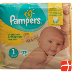 Pampers Prem Prot Grösse 1 2-5kg Nb Tragepack 26 Stück