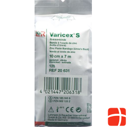 Varicex S Zinkleimbinde 10cmx7m 10 Stück