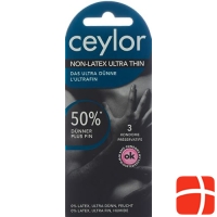 Ceylor Non Latex Condoms Ultra Thin 6 pieces