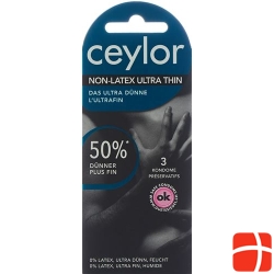 Ceylor Non Latex Condoms Ultra Thin 6 pieces