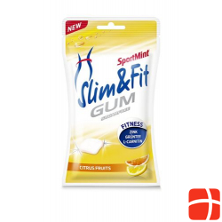 Sportmint Slim&fit Gum Citrus-Fruits Dose 80g