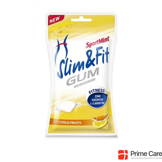 Sportmint Slim&fit Gum Citrus-Fruits Dose 80g buy online
