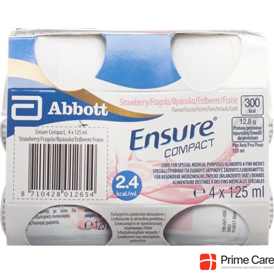 Ensure Compact 2.4 Kcal Drink Erdbeer 24 Flasche 125ml buy online