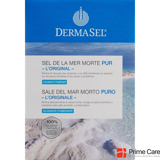 DermaSel Bath Salts Pure Bag 500g buy online