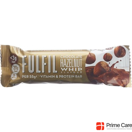 Fulfil Riegel Chocolate Hazelnut 55g buy online