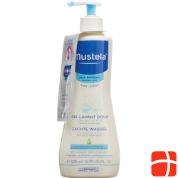 Mustela Mildes Waschgel Normale Haut M Muster 500ml