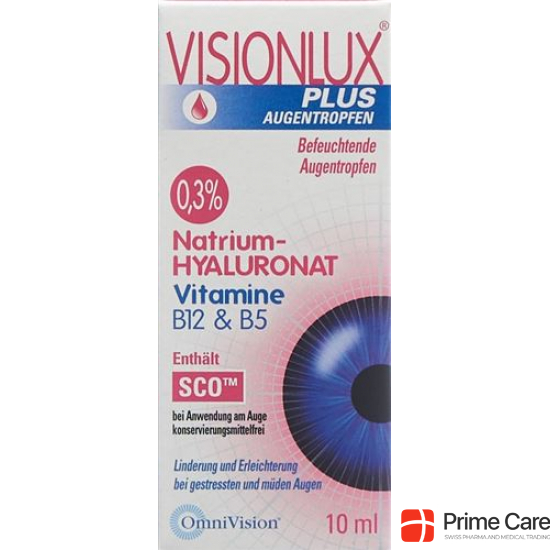 Visionlux Plus Augentropfen Flasche 10ml buy online