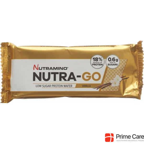 Nutramino Nutra-go Protein Wafer Vanilla 39g buy online
