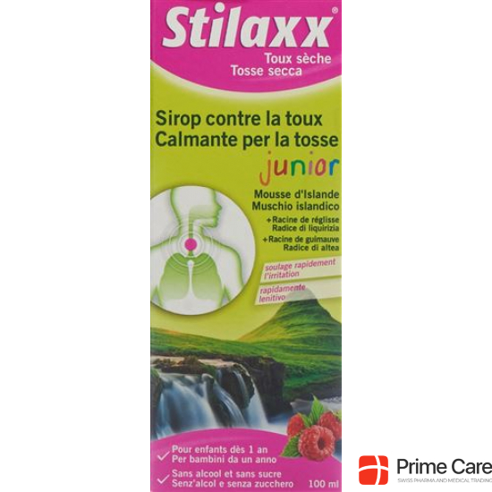 Stilaxx Hustenstiller Sirup Junior Flasche 100ml buy online